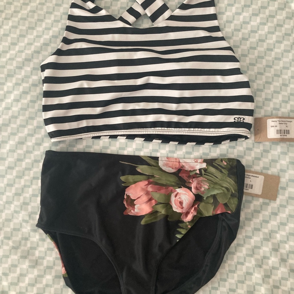 NWT Albion fit two piece swimsuit